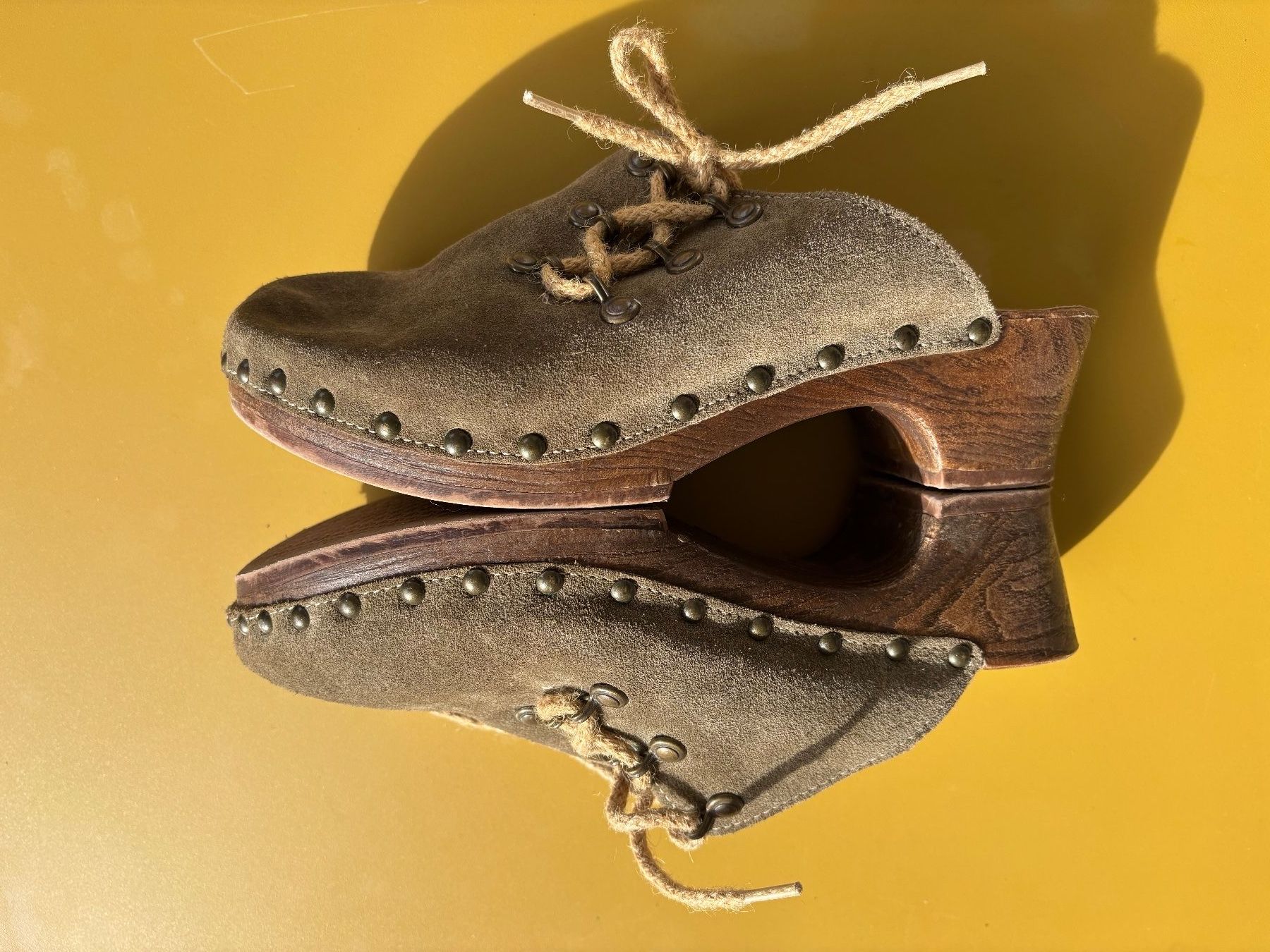 Damenschuhe: BERGHEIMER TRACHTENSCHUHE Leder Clogs Gr. 39 – Gebraucht aus Zürich von missmodernage 3