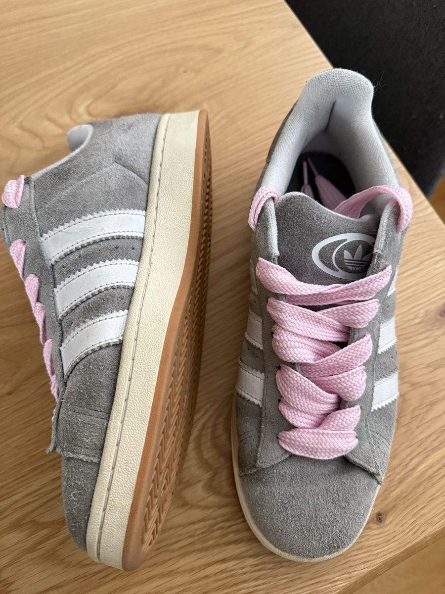Adidas Scarpe da uomo: Adidas Campus Turnschuhe grau Grösse 43.5 – Usato da Thun venduto da Vesna27 1