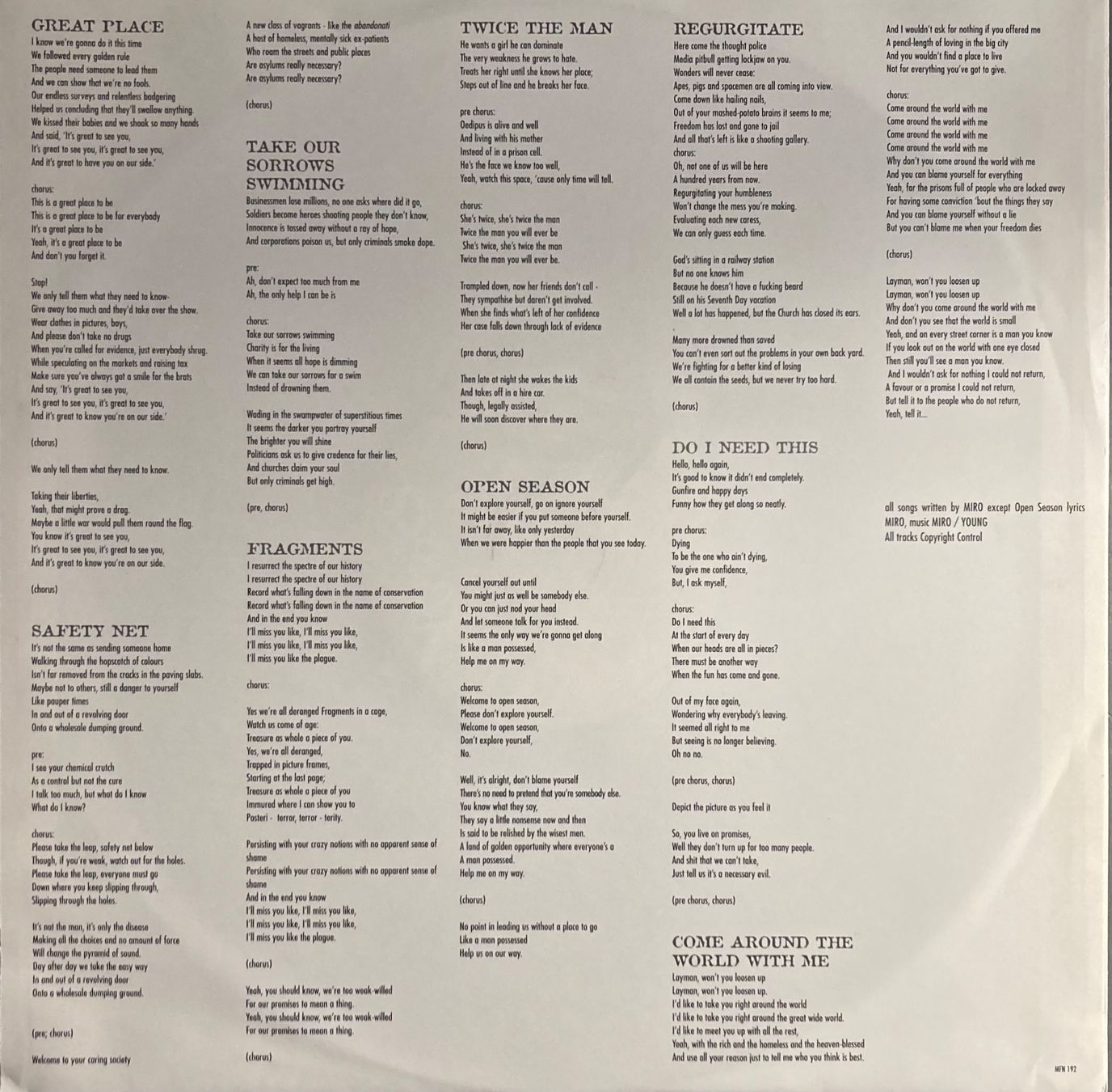 Dischi in vinile: APES, PIGS AND SPACEMEN - TRANSFUSION – Usato da Poliez-Pittet venduto da Newtown-Records 2