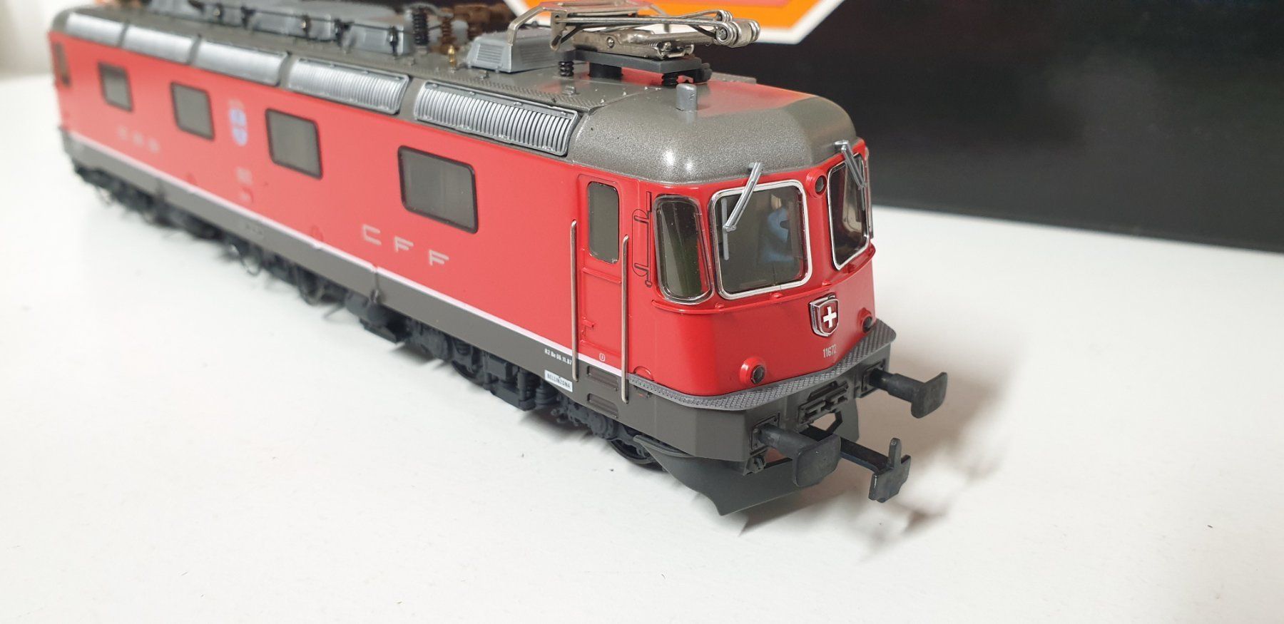 Hag Trains électriques: Hag SBB Re6/6 Balerna H0/AC Nr. 207 – Neuf (Voir description) à Neuenhof par ludovicco 4