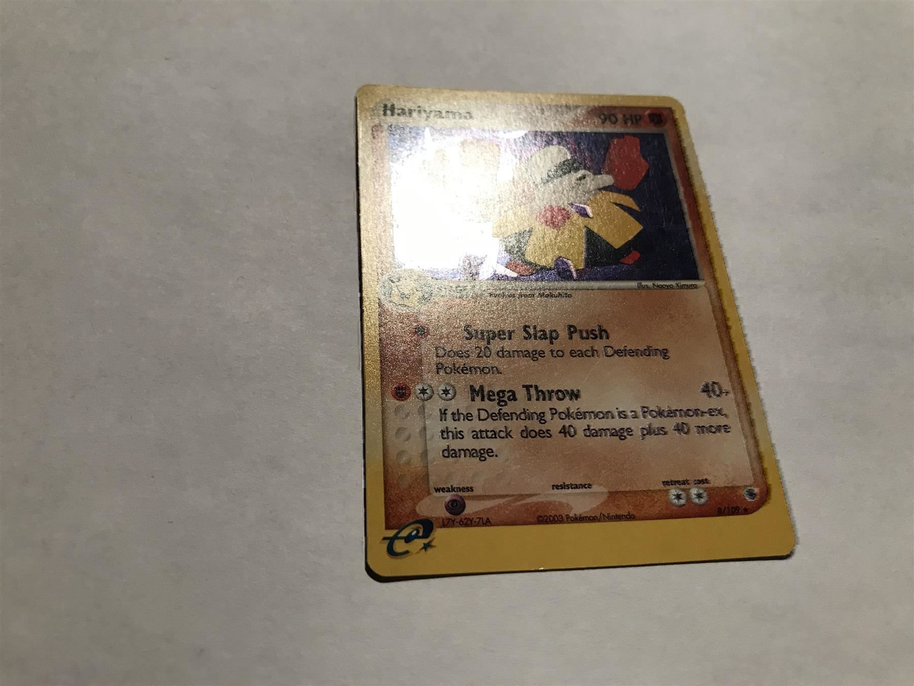 Pokémon Carte collezionabili: Hariyama holo – Usato da Hagendorn venduto da Pokecollectorch 3