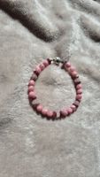 Hübsches rosa Edelstein Armband, perfektes Geschenk.