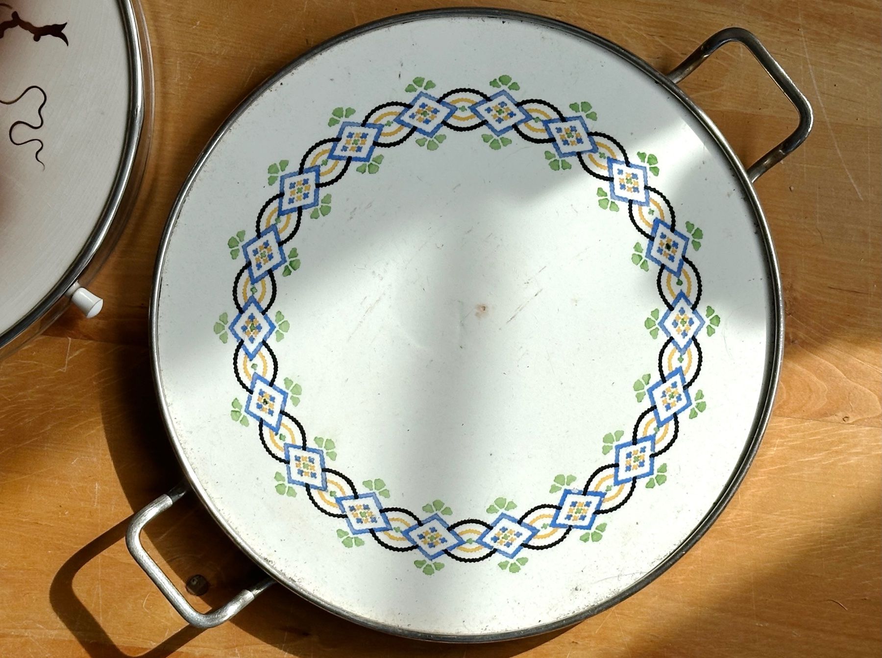 Piatti di portata: 5 antike Servierteller, Tablets Art Deco – Usato da Seltisberg venduto da quadartswiss 3