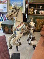 Antikes Karussellpferd Holz ca 1840-1860 gebraucht