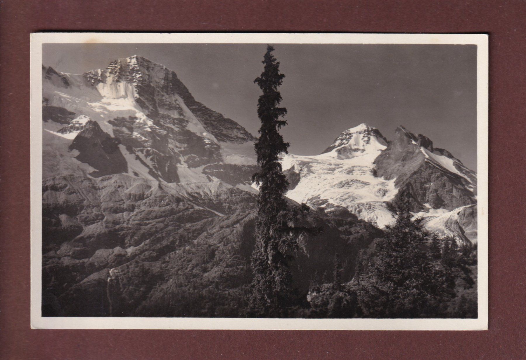 Cartoline postali: OBERSTEINBERG - 1929 – Usato da Pully venduto da nicecards