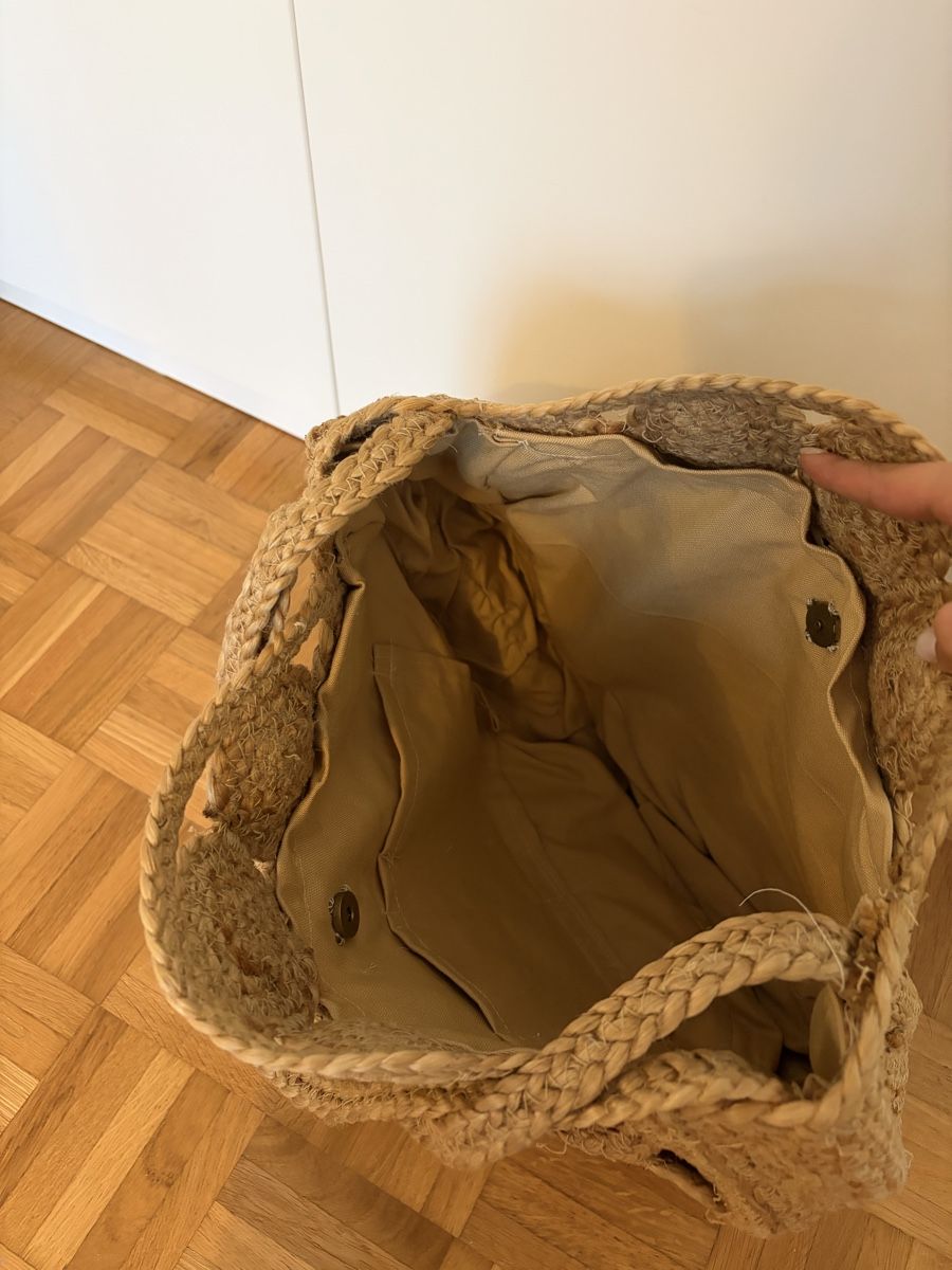 Mango Taschen: Grosse Jute Sommertasche/Strandtasche  – Neu (gemäss Beschreibung) aus Zürich von ber_r6hd 1