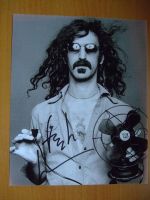 FRANK ZAPPA  HANDSIGNIERT AUTOGRAMMFOTO RARITÄT !