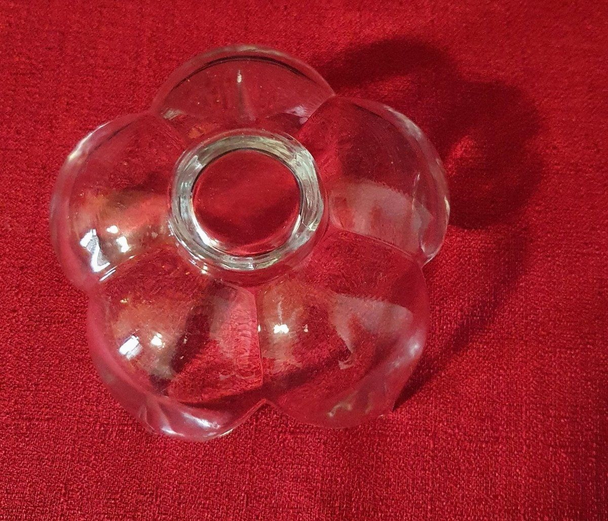 Bicchieri: Glasschale in 5 blättrigen Blumenform – Usato da Abtwil AG venduto da MaVo.0710 3