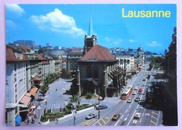 Lausanne - La place St-François