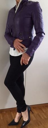 Kunstleder jacke