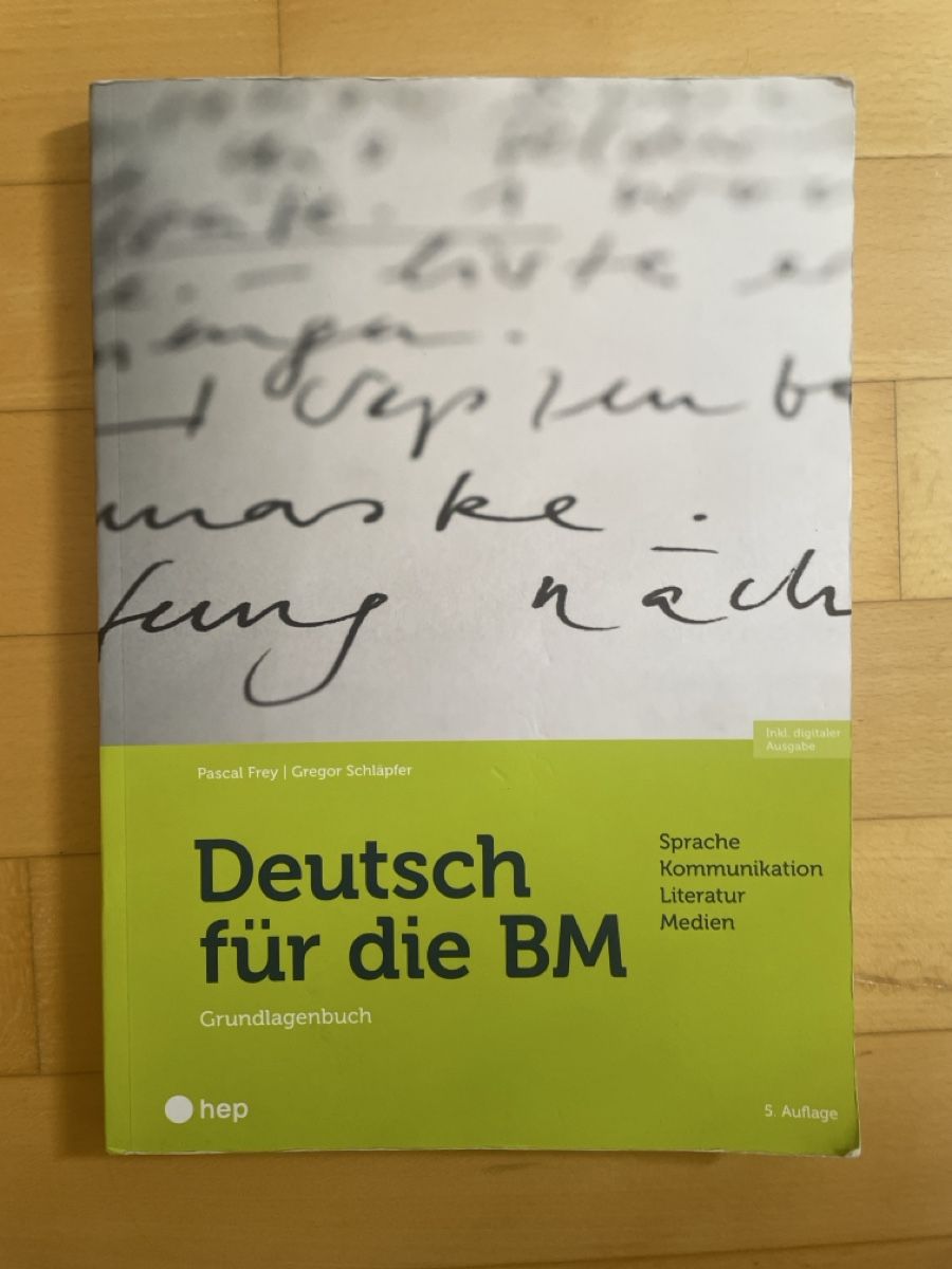 Bücher: Deutsch für die BM – Gebraucht aus Zürich von normsi