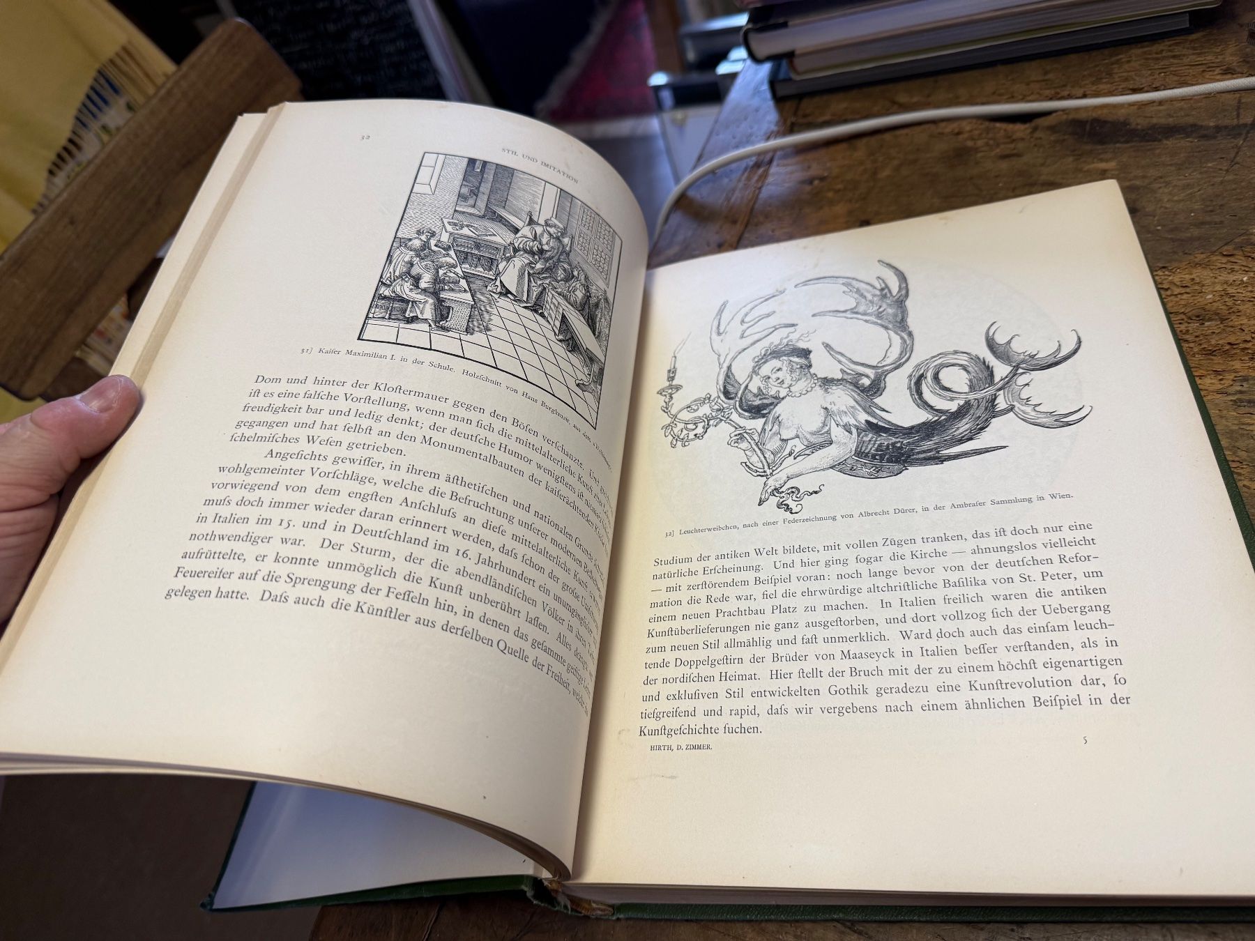 Libri: Georg Hirth; Das deutsche Zimmer 1886 – Usato da Bern venduto da Jwpm66 5