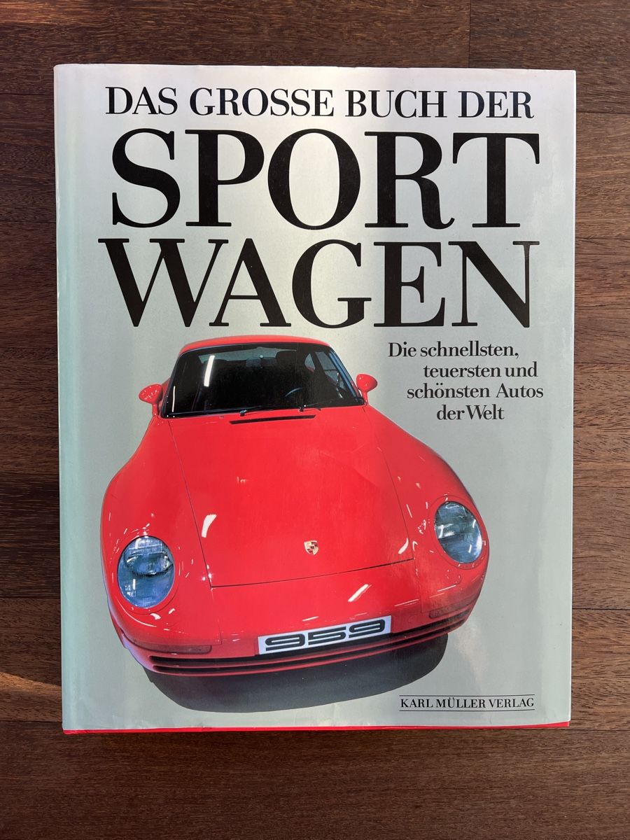 Libri: Das grosse Buch der Sportwagen – Usato da Weesen venduto da Elmax1