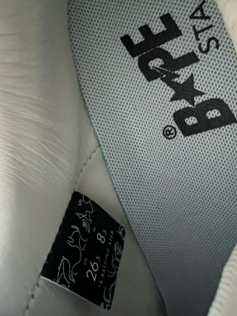 Bape Scarpe da uomo: A Bathing Ape BAPE Sta Triple Weiss Gr. 42 – Nuovo (secondo la descrizione) da Zug venduto da Ratna 4