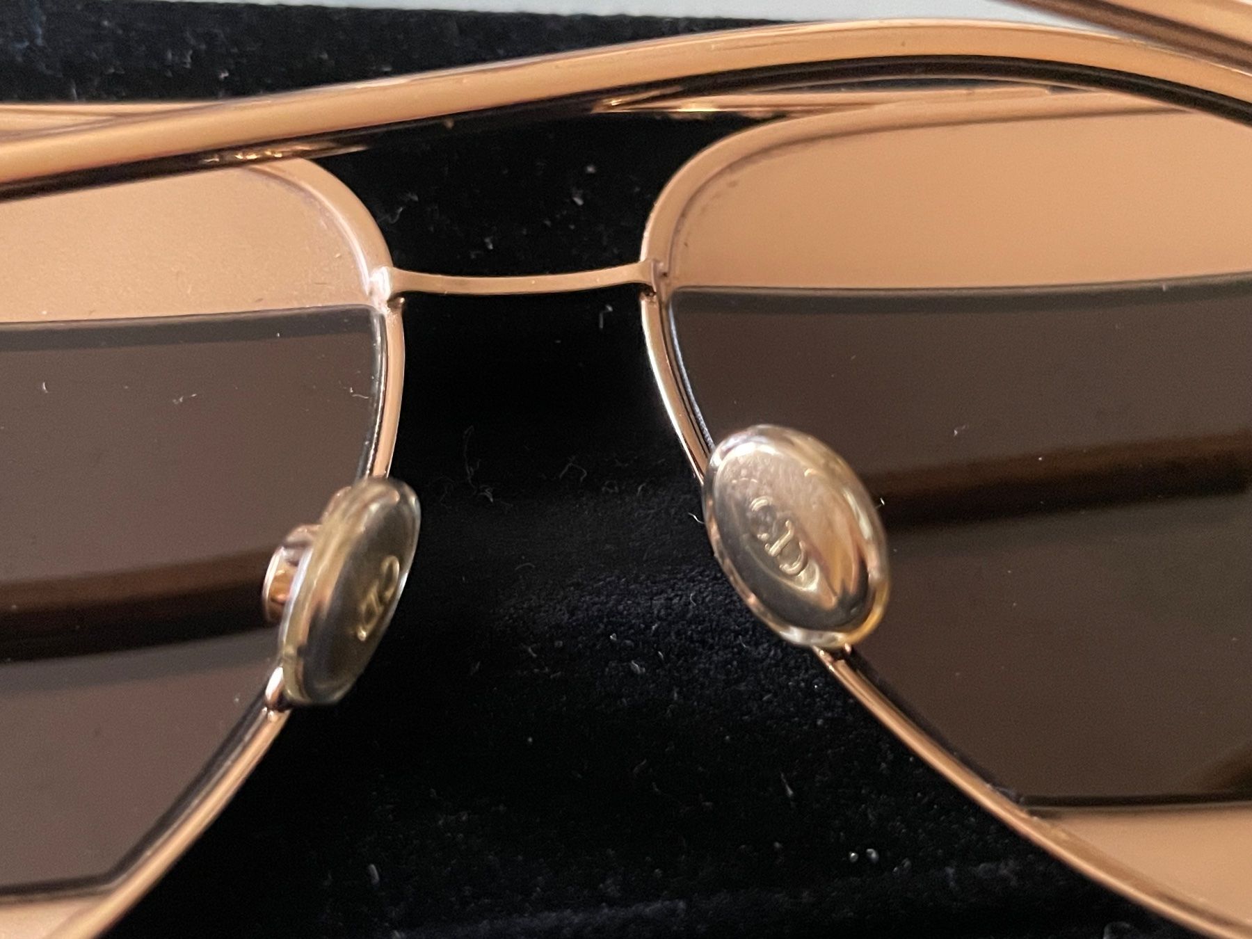 Dior Occhiali & Lenti: Dior Split Gold Aviator Sunglasses with Mirrored Lenses – Difettoso da Genève venduto da lailas_things 4