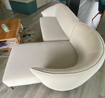 Ecksofa beige 170x285cm
