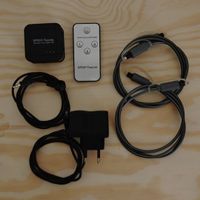 SPDIF/TosLink Audio 3-fach Switch inkl. 2x1m Kabel