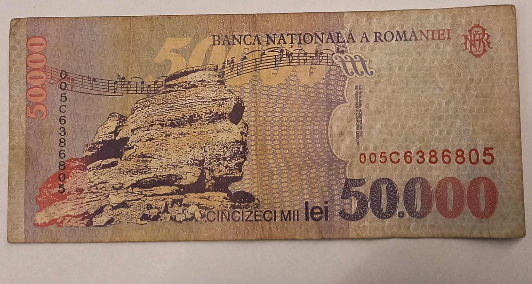 Banconote: 50.000 LEI Romania 1996 – Usato da Minusio venduto da epp_cty9