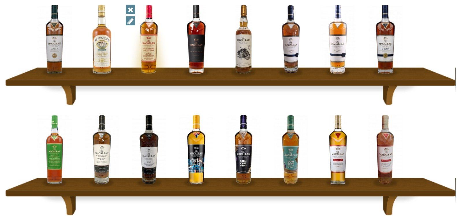 Bevande alcoliche: Gröss Whisky Sammlung – Nuovo e nell'imballaggio originale da St moritz venduto da apog 4