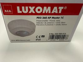AP-Präsenzmelder Luxomat PD2 360 AP Master 1C, weiss