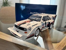 1:18 Autoart Audi S1 Quattro Pikes Peak