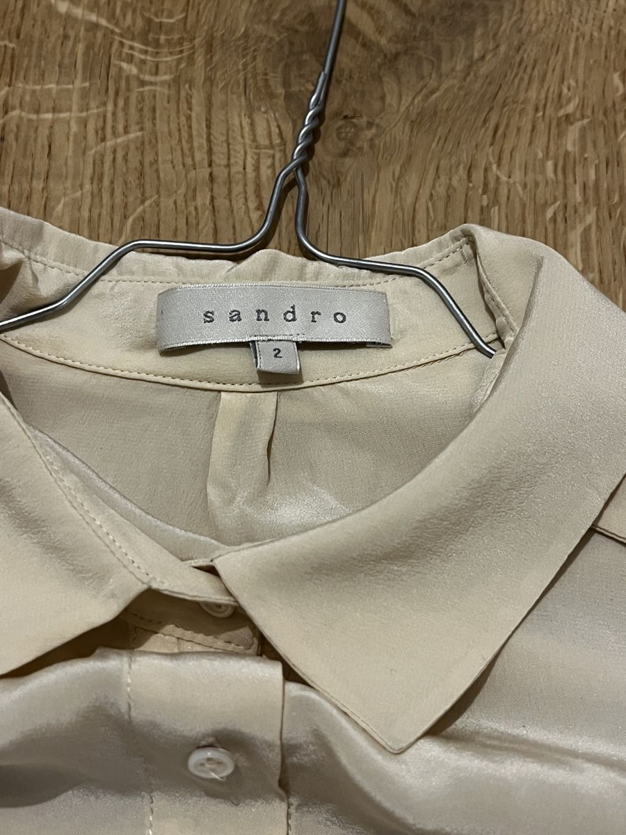 Sandro Camicette: Sandro - chemise de soie taille 2 – Nuovo (secondo la descrizione) da Lutry venduto da Al-Alessia 1