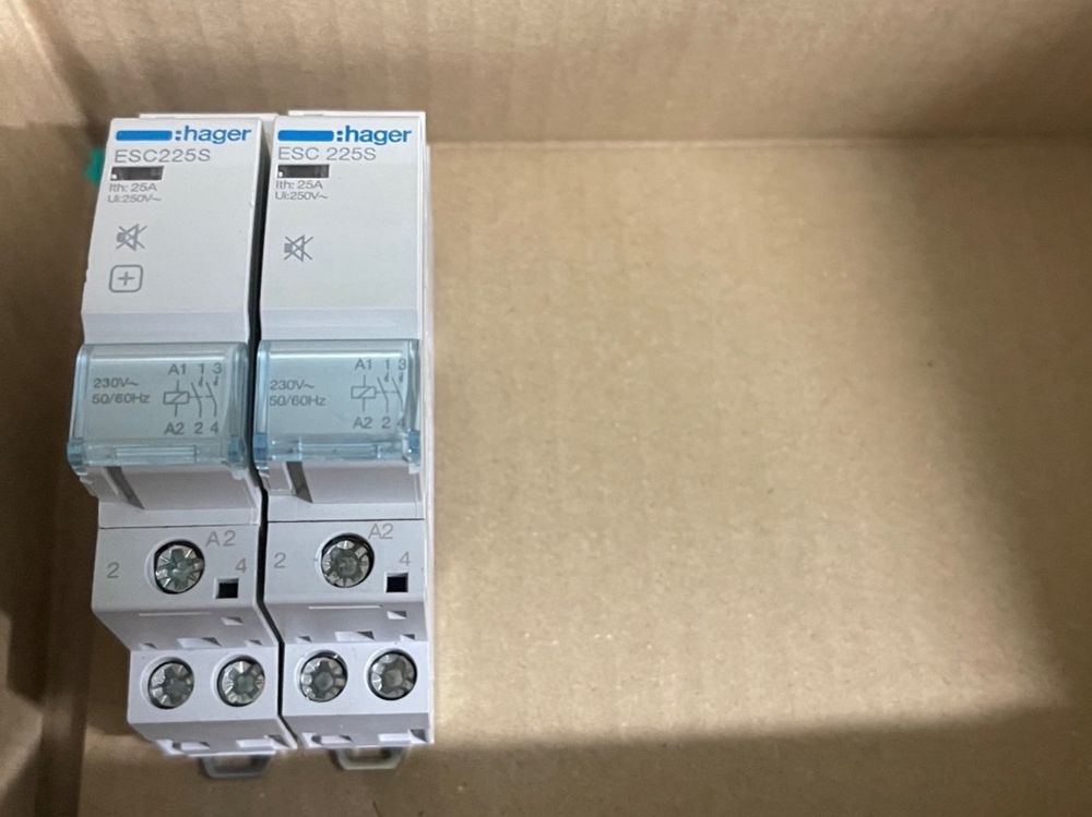 Bobina de mínima tensión Hager 230V Ac 1 Módulo MZ206