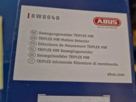 Abus Bewegungsmelder Triplex MW BW8040 (356)