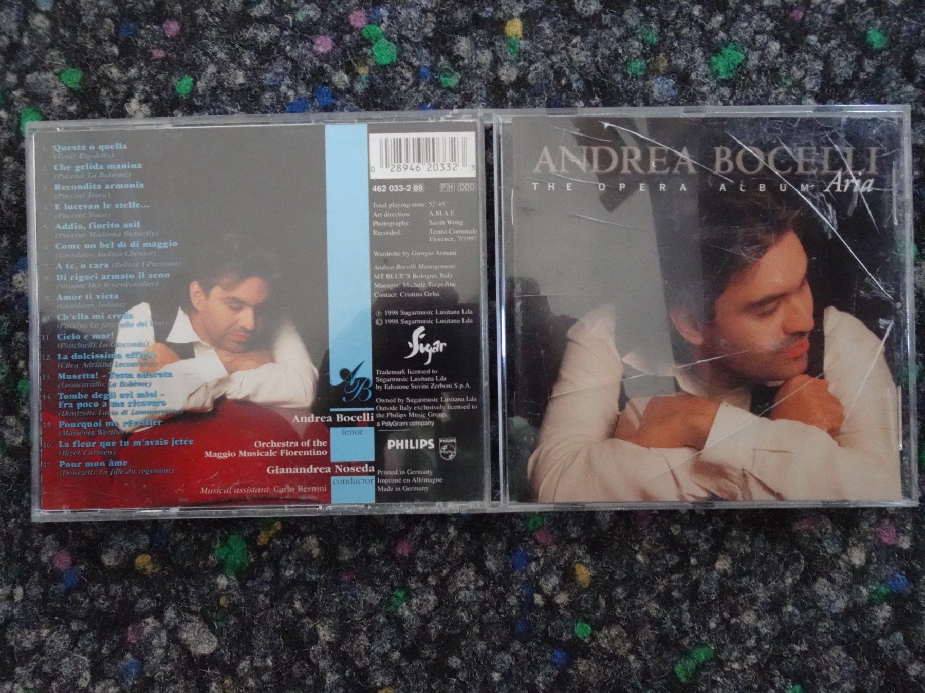 CD: CD : Andrea Bocelli – Usato da Lotzwil venduto da Kiddis