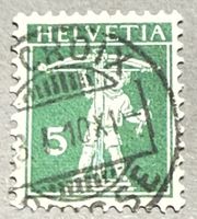 119 Ste Croix der seltene Stempel mit grosser Brücke