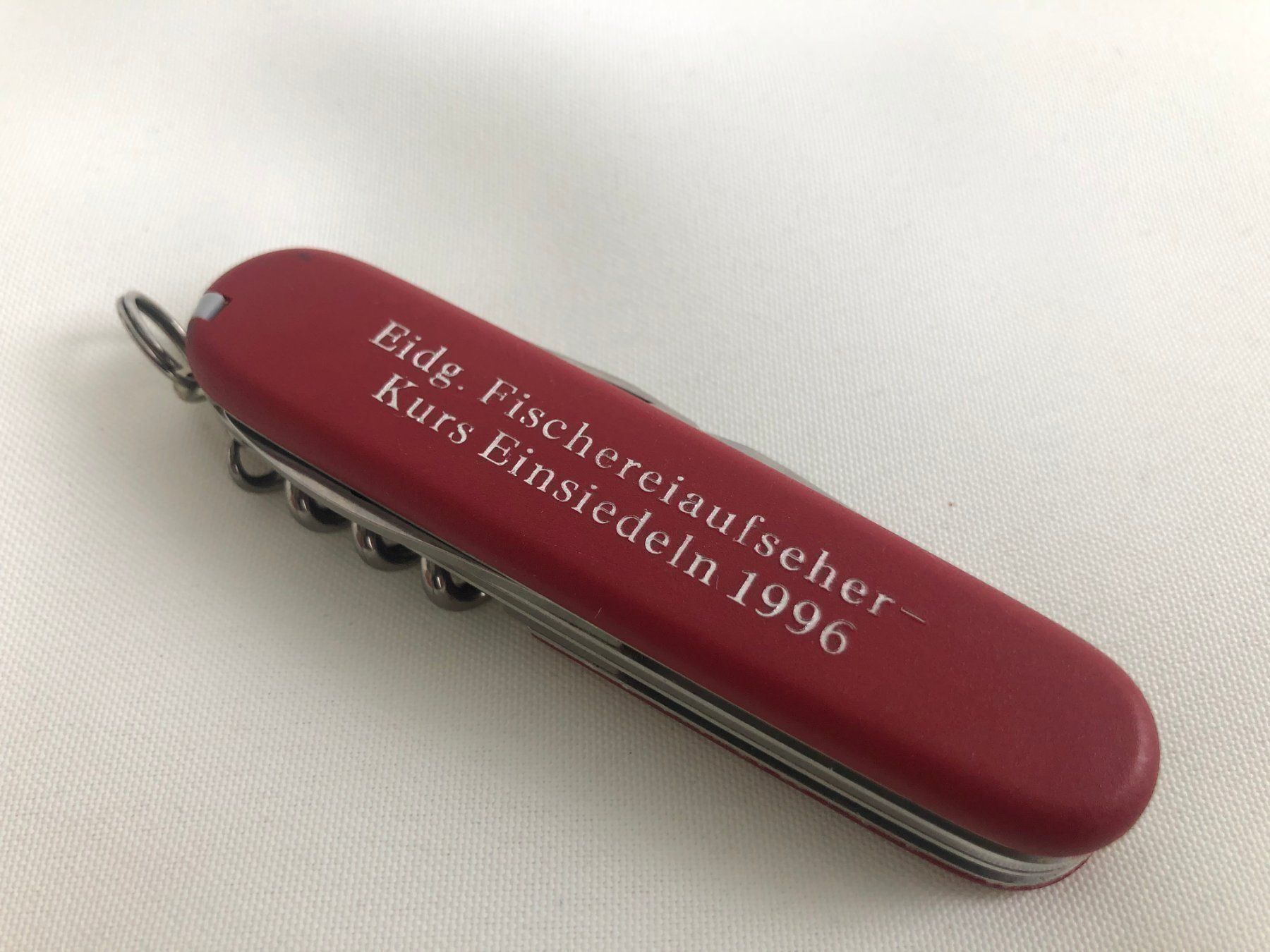 Victorinox Coltelli tascabile: Taschenmesser Victorinox 1996 Einsiedeln – Usato da Nussbaumen AG venduto da Pika-Shop 1