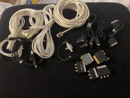 Kabel-Satz: Scart, Antennenkabel, Adapter - alles dabei!