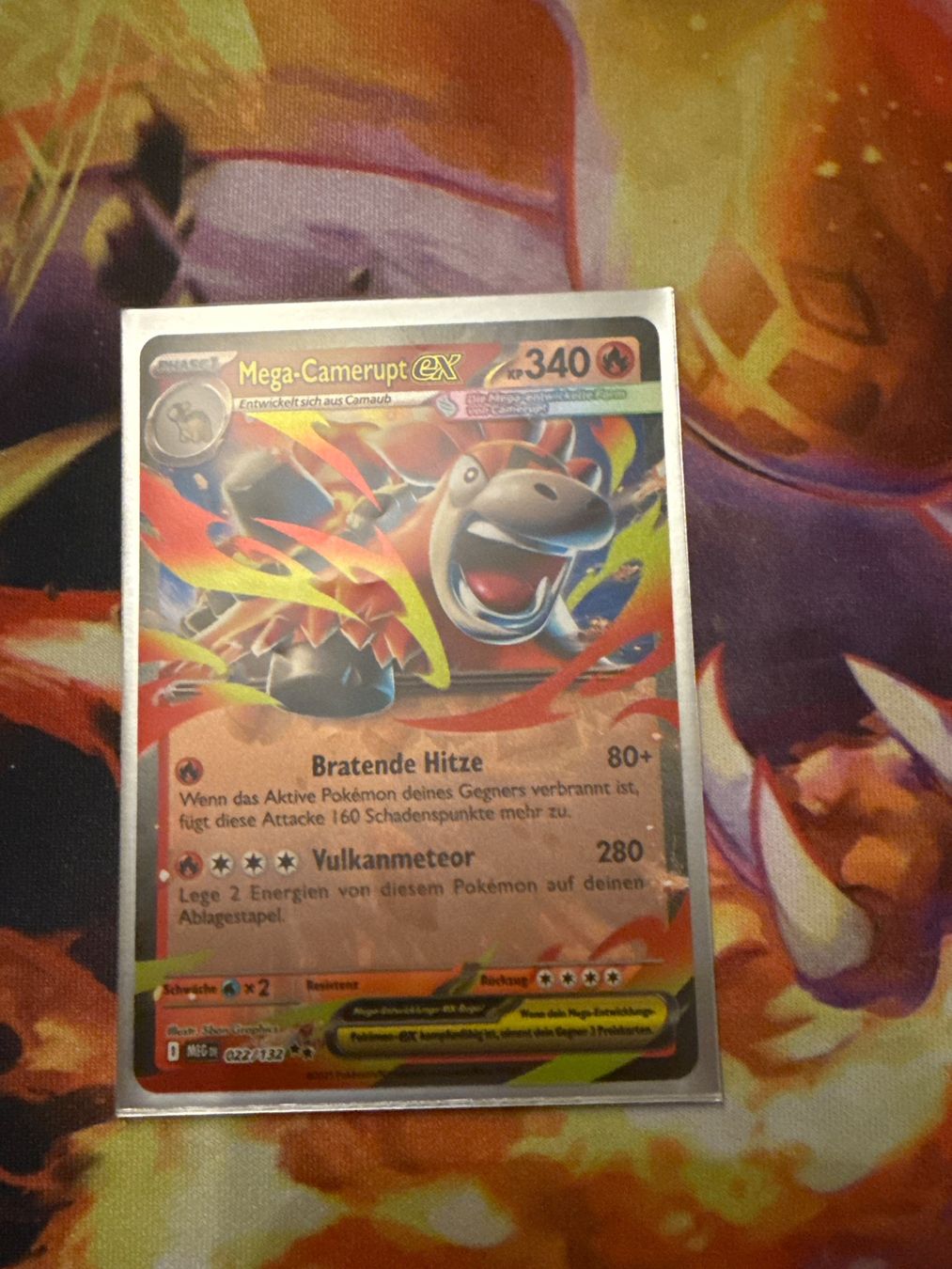 Pokémon Carte collezionabili: Mega Camerupt EX DE – Usato da Sargans venduto da XswissprimeX