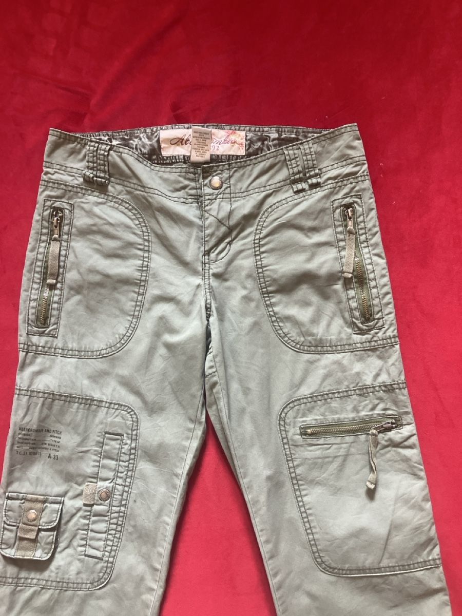 Abercrombie Pantaloni: Abercrombie Cargo Hose, Grosse L – Usato da Muralto venduto da jac_hkz5 1