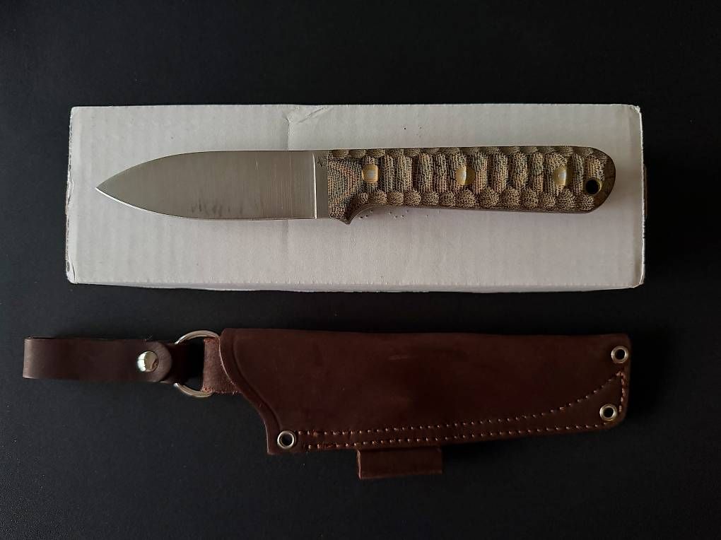 Accessoires: Klinge LT. Wright: Genesis flat CPM 3V - Green/Black micarta – D'occasion à Montagnola par Netmastro