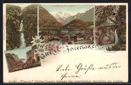Litho Interlaken, Giessbach, Ortsansicht