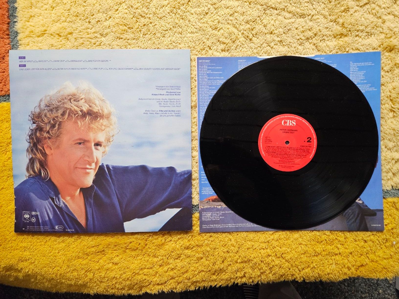 Dischi in vinile: Peter Hofmann Schallplatte Lp - Unsere Zeit – Nuovo (secondo la descrizione) da Lyss venduto da Alexine 1