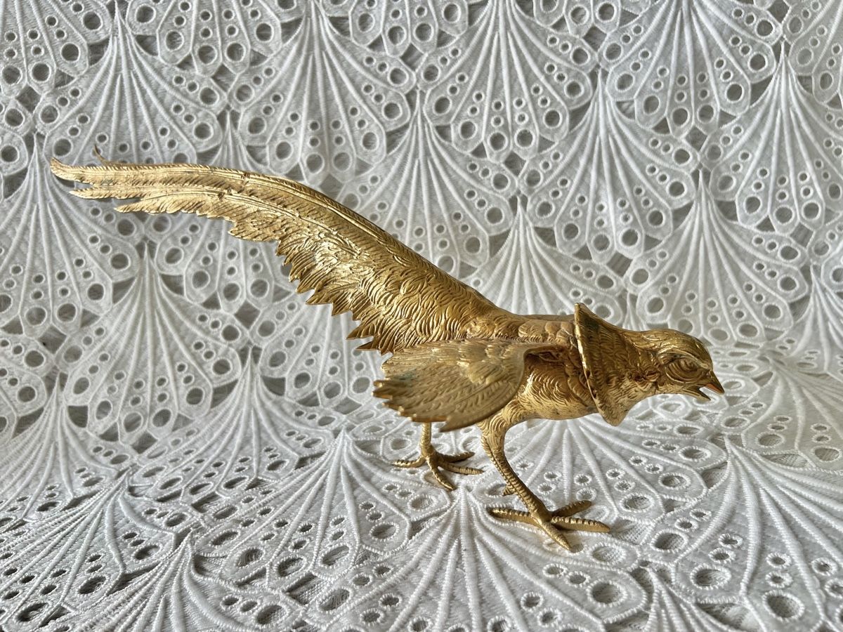 Figurines: Grosse Messing Huhn Hahn Figur 42cm – D'occasion à Frenkendorf par Only1