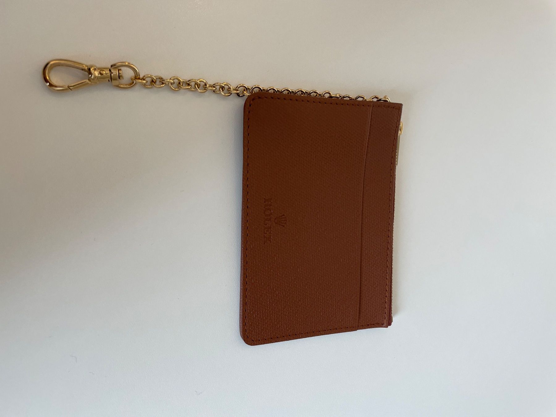 Rolex Borse: Original Rolex kleine Ledertasche mit Kette – Nuovo (secondo la descrizione) da Basel venduto da Ch2005 2