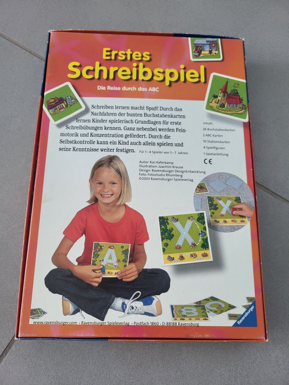 Ravensburger Giochi: Spiel Erstes Schreibspiel Ravensburger – Usato da Boswil venduto da i12i 1