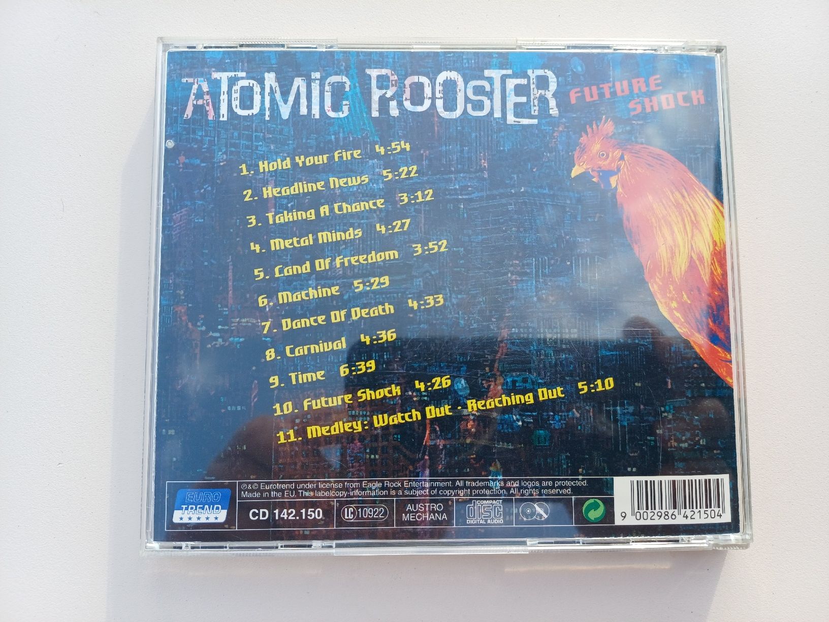 CDs: Atomic Rooster "Future shock" CD – Neu (gemäss Beschreibung) aus Begnins von Drastic-Sound 1