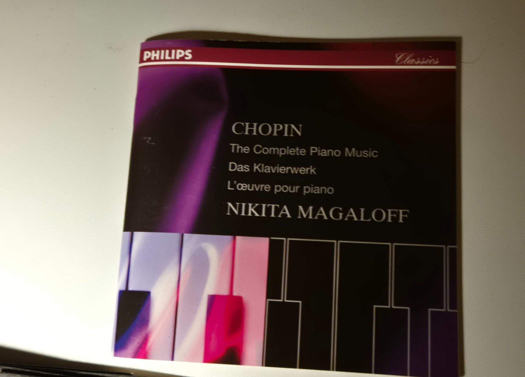 CD: Coffret CD : Des oeuvres de FREDERIC CHOPIN il manque un  CD – Nuovo e nell'imballaggio originale da Monthey venduto da McAuthor 1