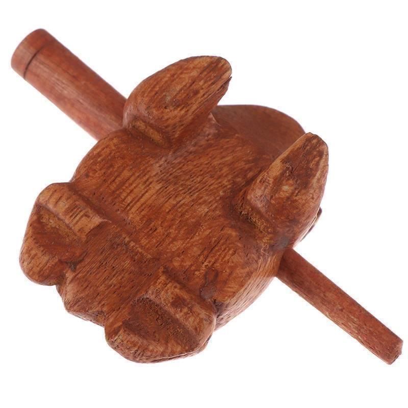 Strumenti musicali: Instrument Glücksbringer Frosch Holz – Nuovo e nell'imballaggio originale da Gurmels venduto da Swisspod 2