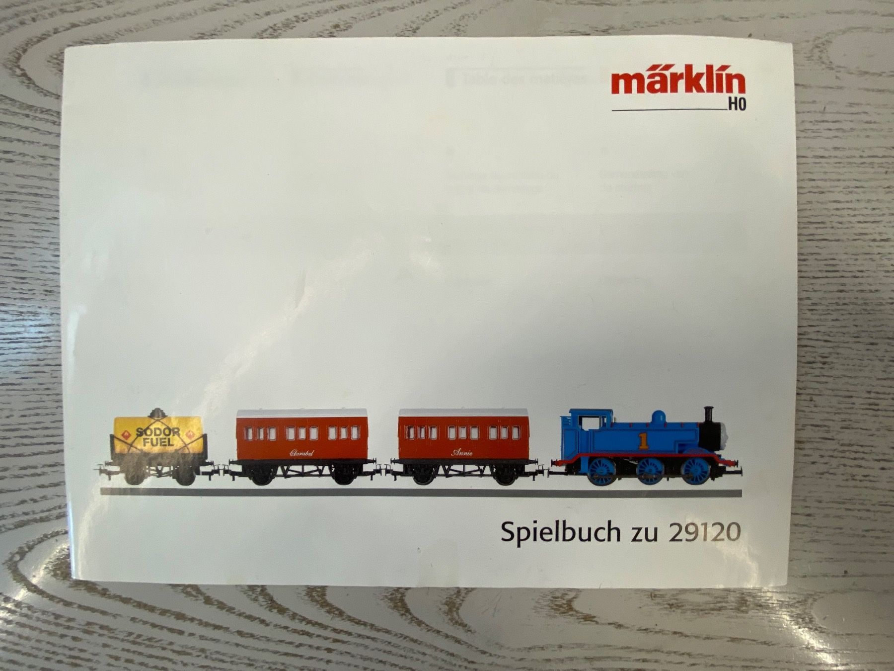 Märklin Modellini di ferrovie: Märklin 29120 Spielbuch – Usato da Lupsingen venduto da New-Haven