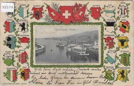 Rorschach - Hafen - Wappen-Litho
