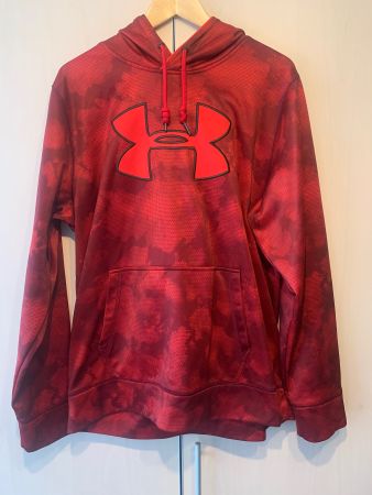 Under Armour Kapuzenpullover, Rot, Grösse L