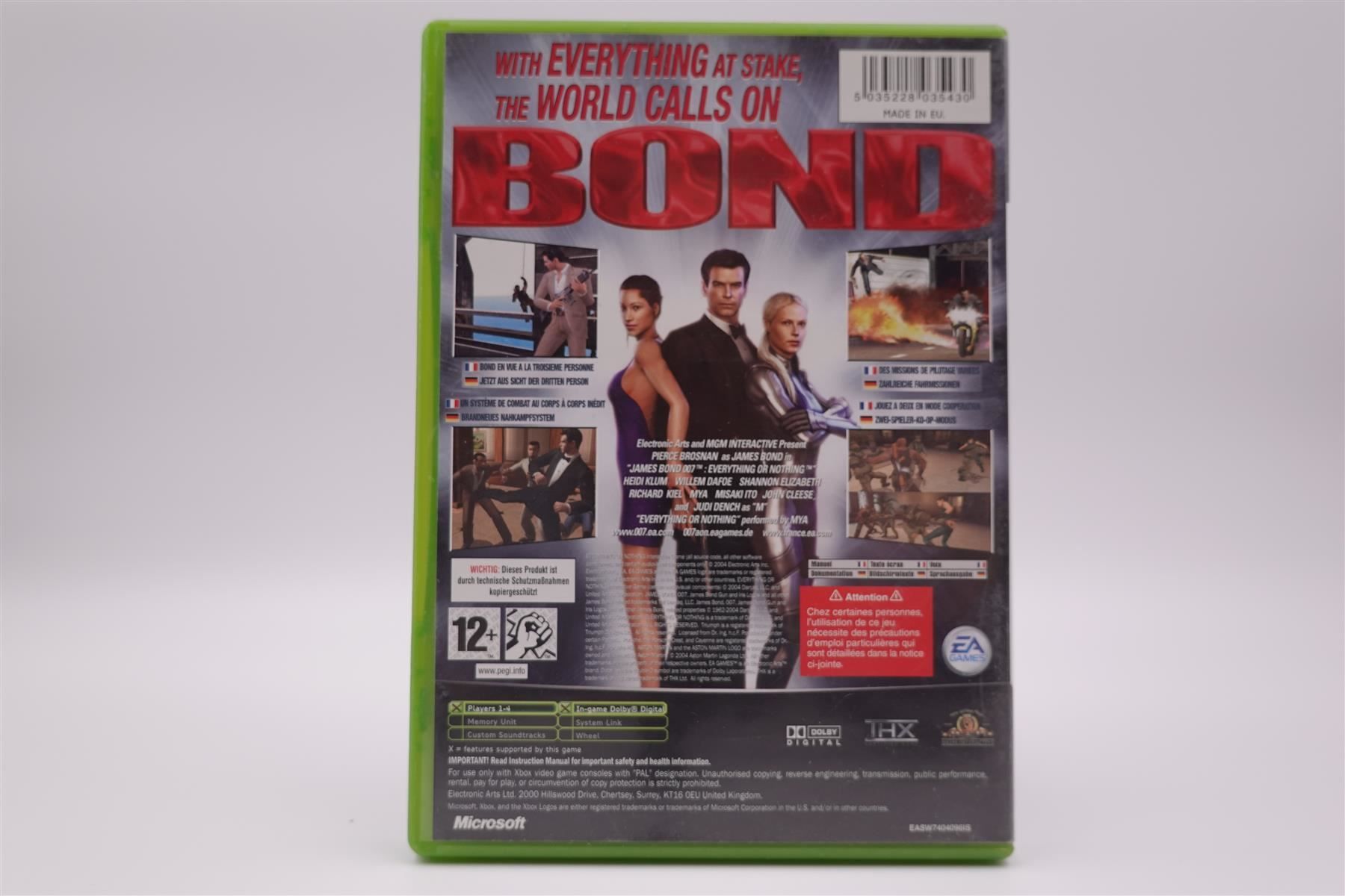 Microsoft Giochi: 007 Everything is Nothing (XBOX) – Usato da Herisau venduto da ZelliZone 1