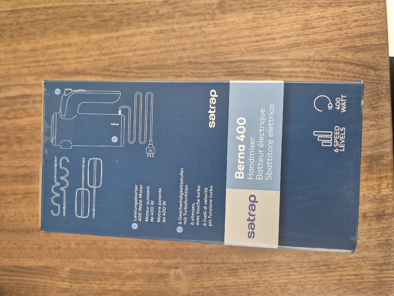 Küchengeräte: Satrap Berna 400 Handmixer 400 Watt neu – Neu und originalverpackt aus Steffisburg von Mallekobold 2