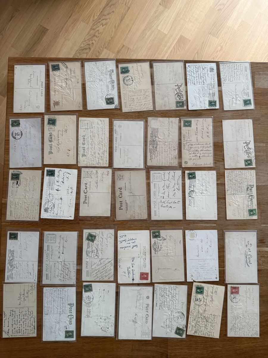 Cartoline postali: Konvolut Ansichtskarten Blumen und Ostern Glückwunschkarten – Usato da Goldach venduto da Messerguru 7