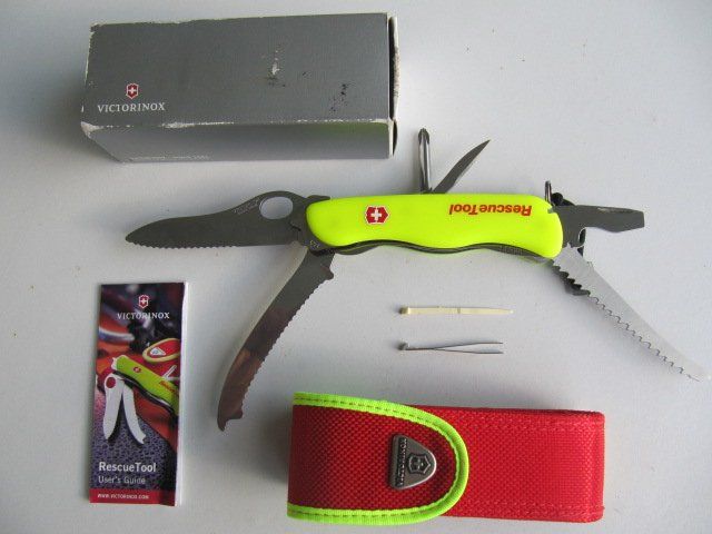 Victorinox Coltelli tascabile: Victorinox RescueTool Klappmesser neu mit Box – Nuovo (secondo la descrizione) da Gams venduto da Recycleri2 5